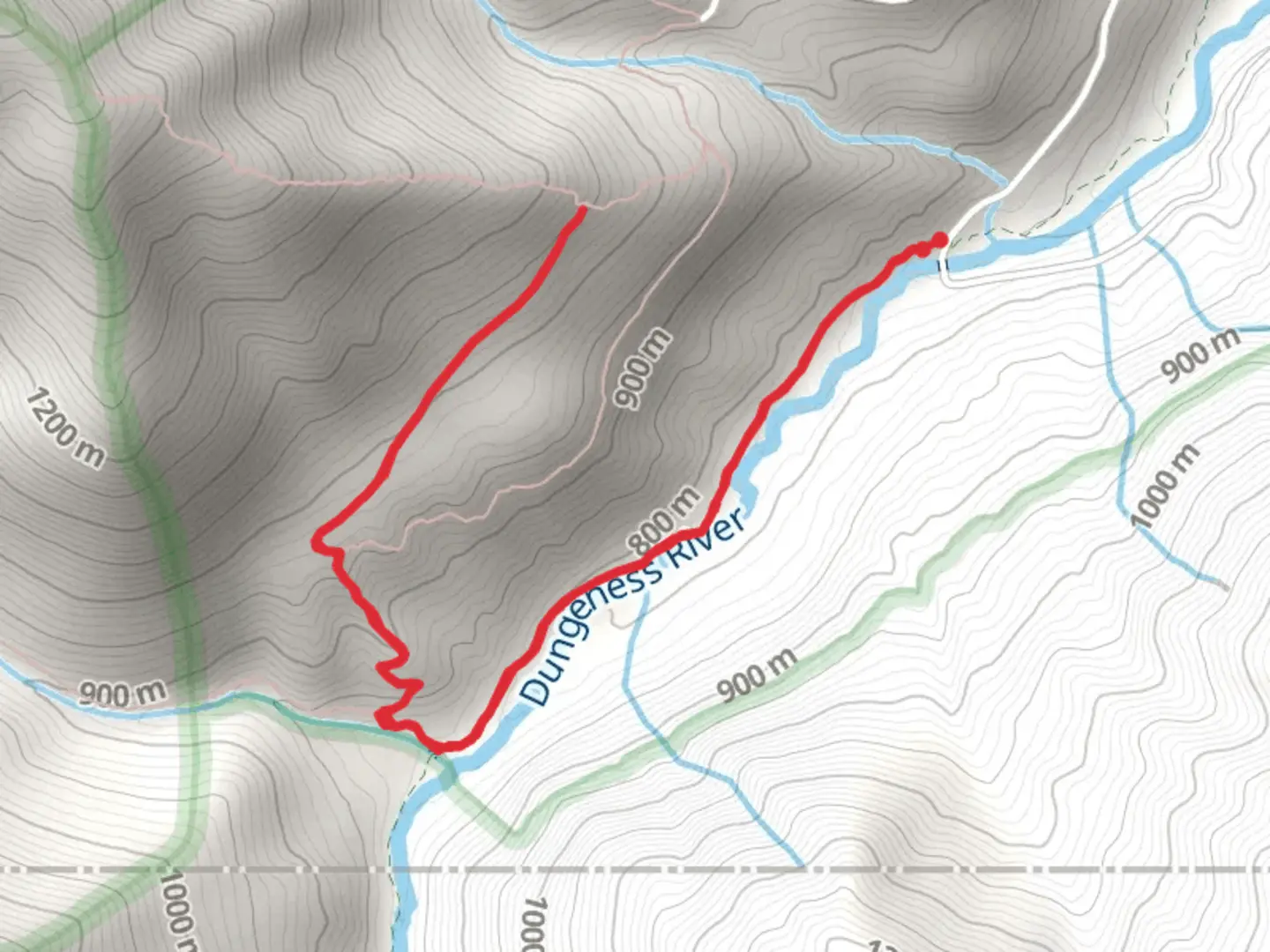An image depicting the trail Upper Maynard Burn Trail and its surrounding area.