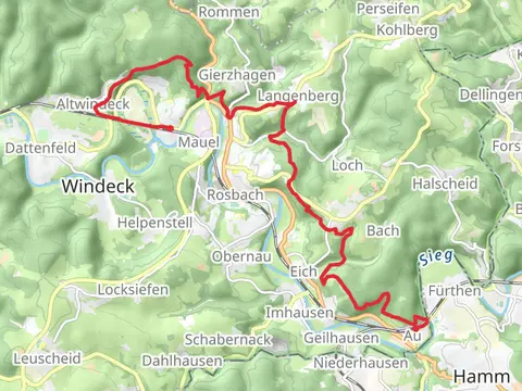 Schladern to Au Walk