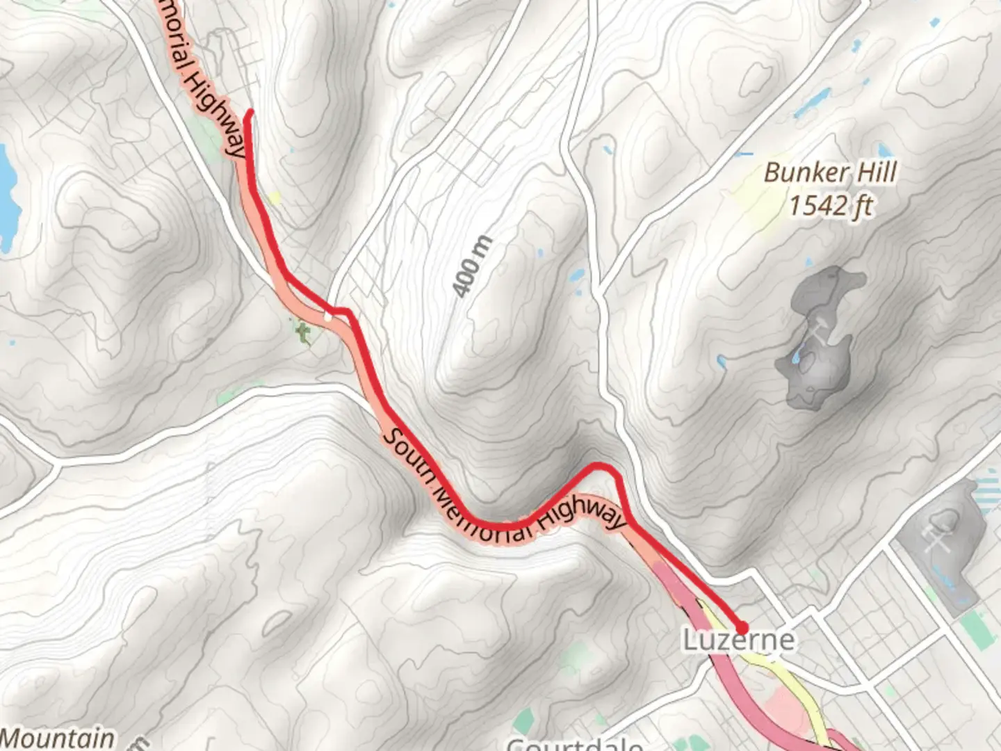 An image depicting the trail Back Mountain Rail Trail and its surrounding area.