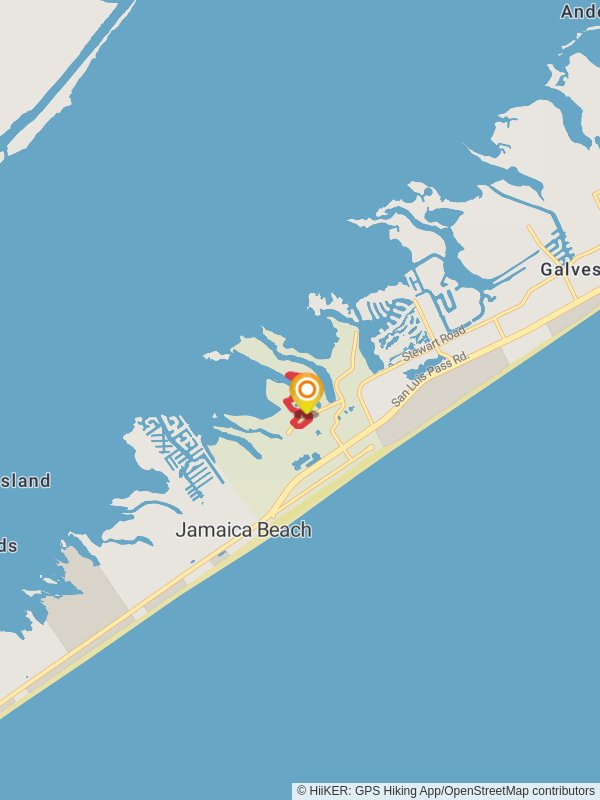 Galveston Island State Park - Heron's Walk Trail