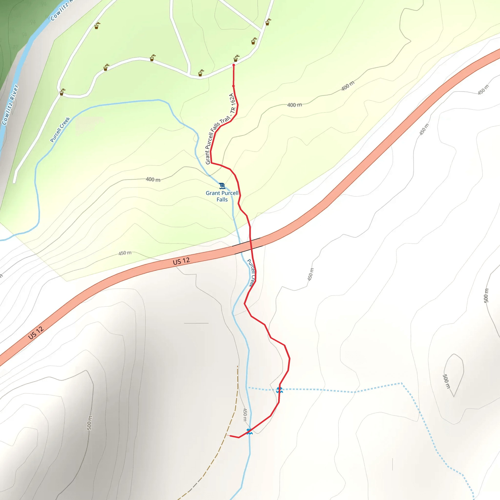 Purcell Creek mobile static map