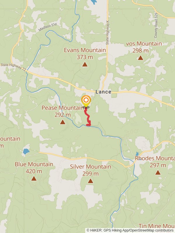 Tiemann Shut-ins Trail