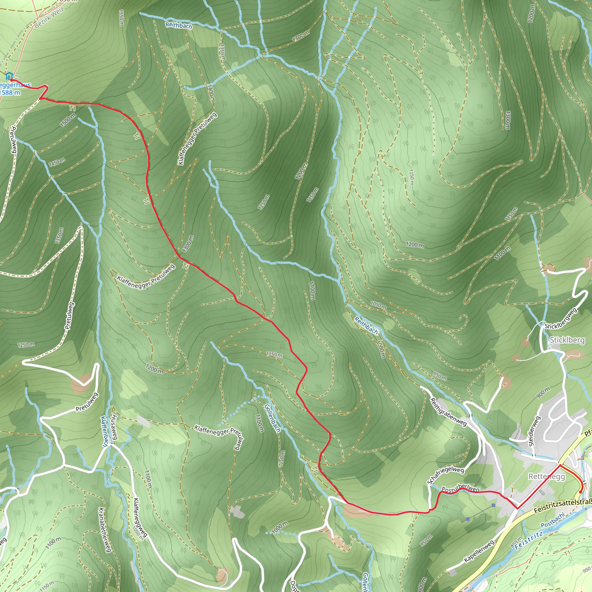 Alpannonia - Rettenegg - Pretul mobile static map