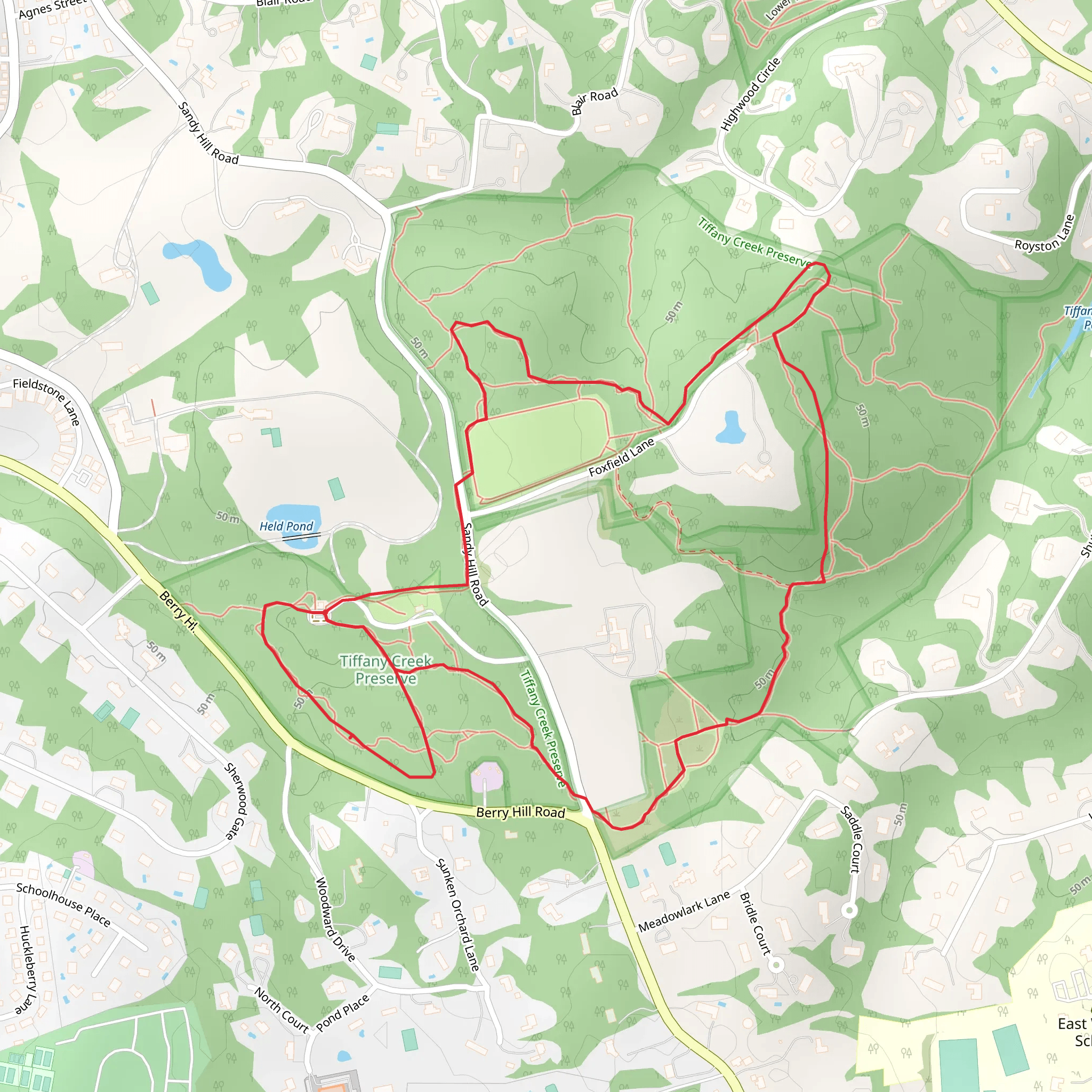 Wortman Family Cemetery Loop mobile static map