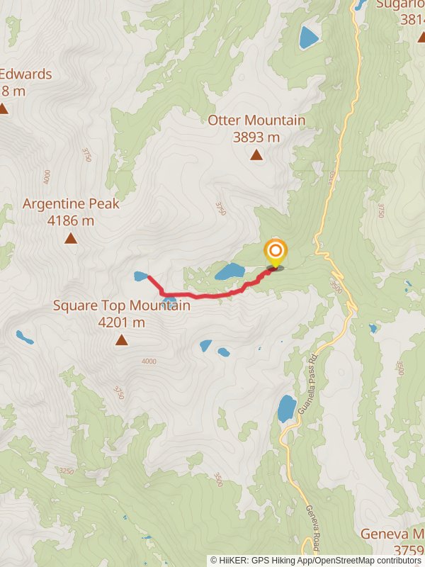 Silver Dollar Lake and Murry Lake