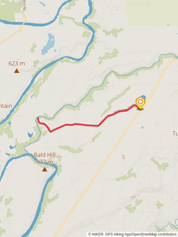 Paynes Creek from Hog Lake