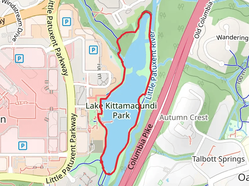 Lake Kittamaqundi Loop