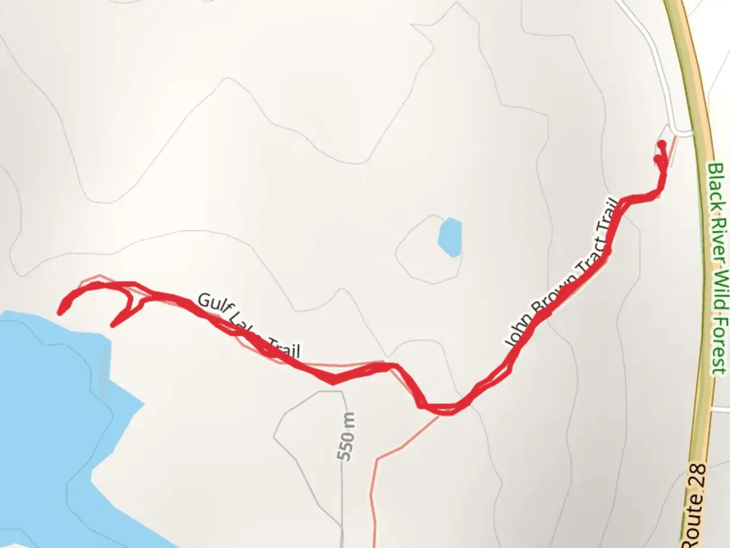 An image depicting the trail Gull Lake View Trail and its surrounding area.