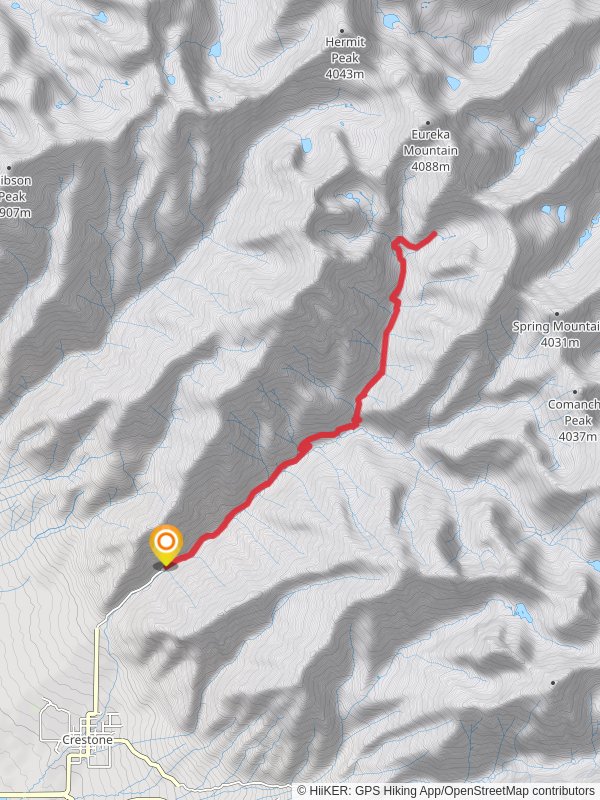 North Crestone Creek Trail