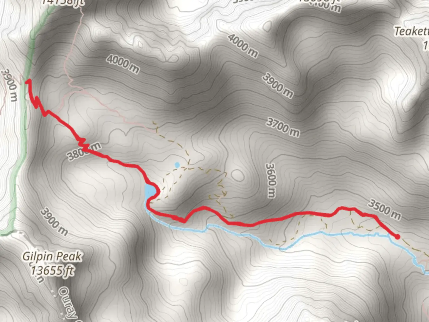 An image depicting the trail Wrights Lake and Blue Lakes Trail and its surrounding area.