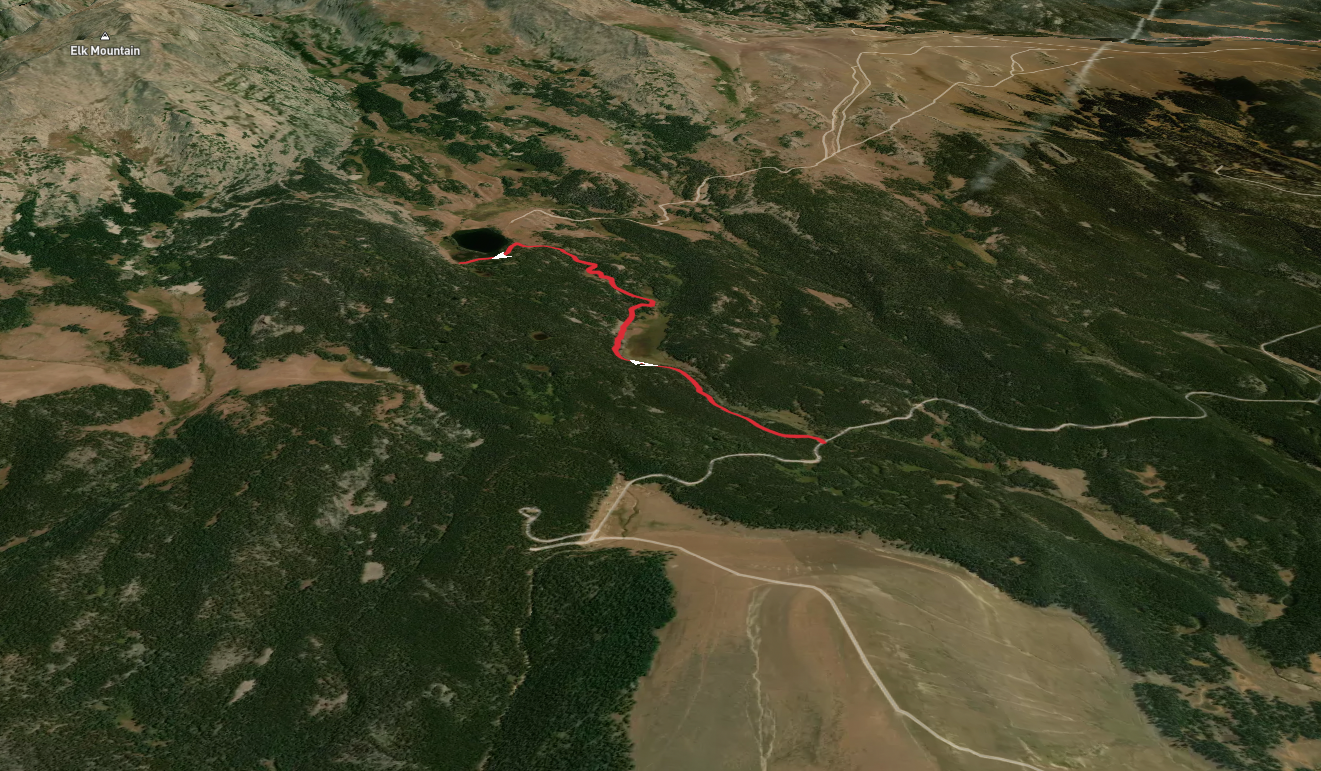 Lily Lake via Middle Paintrock Trail