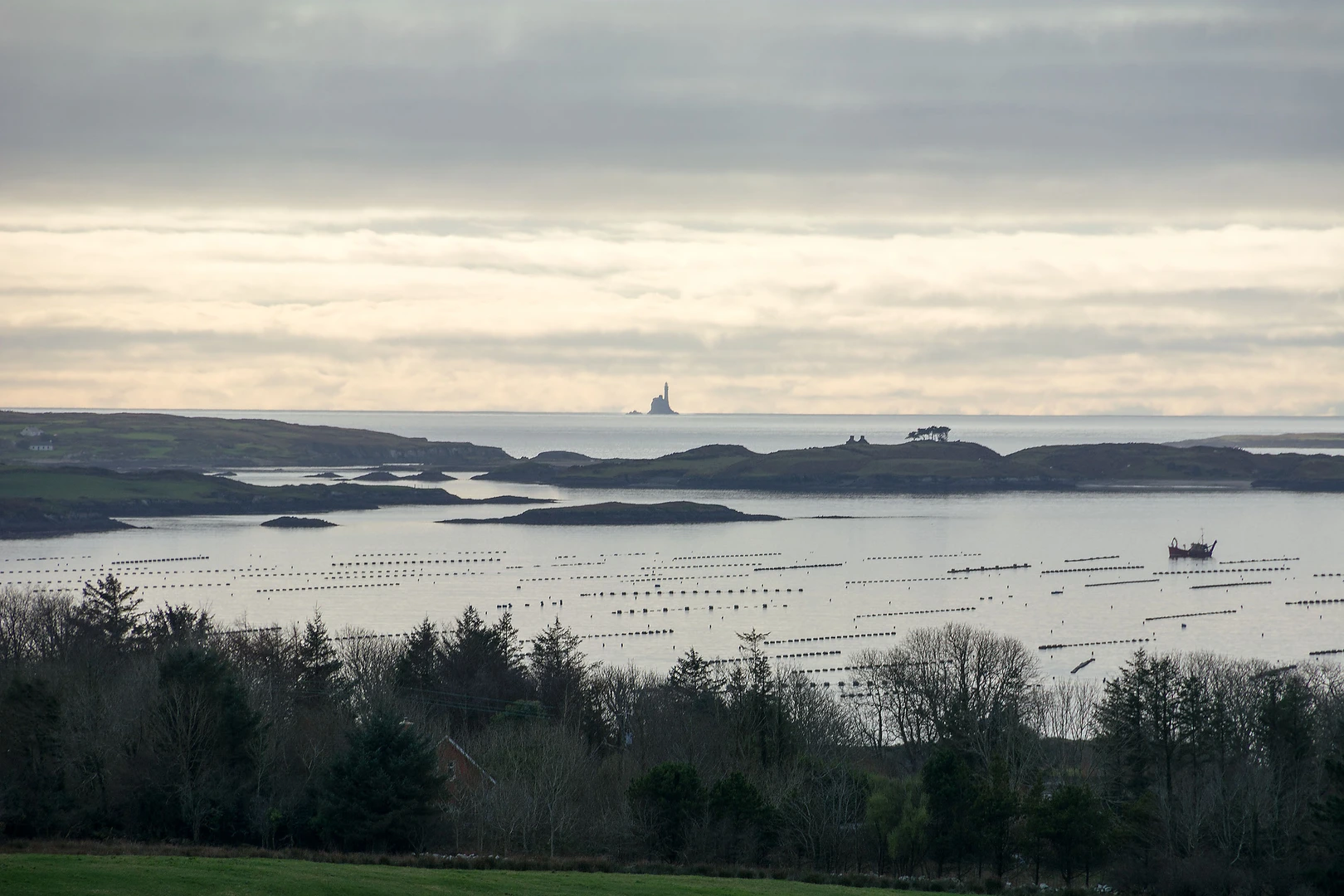 An image depicting the trail Fastnet Trails - Gortyowen Loop and its surrounding area.