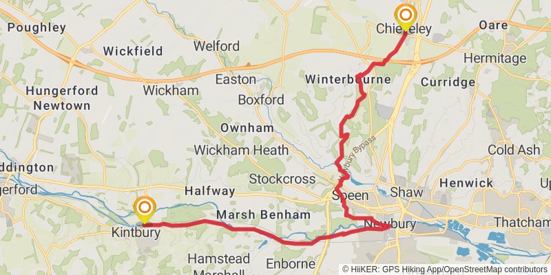 Orange Way stage 19 Map