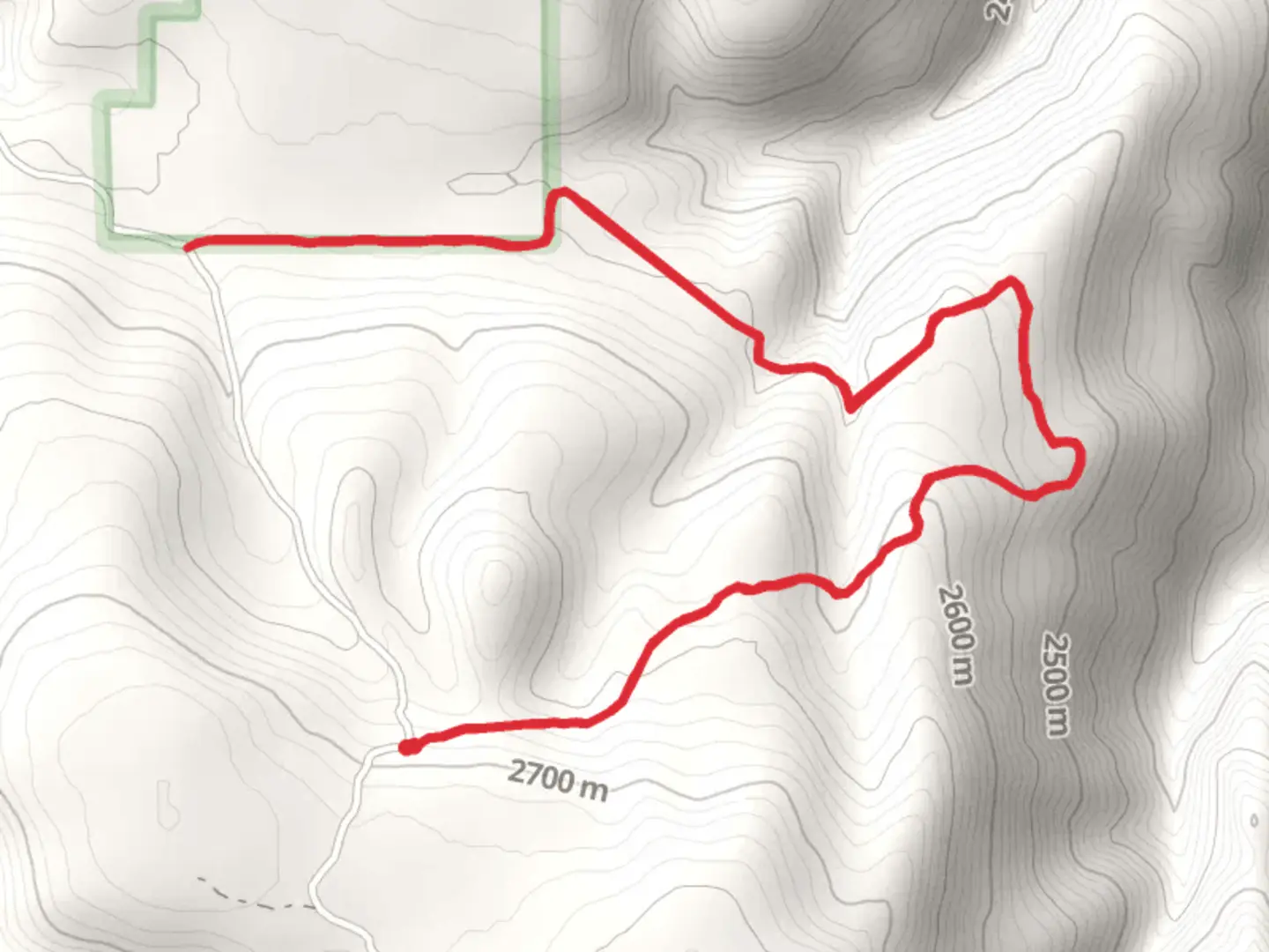 An image depicting the trail Whiskey Gulch Trail and its surrounding area.