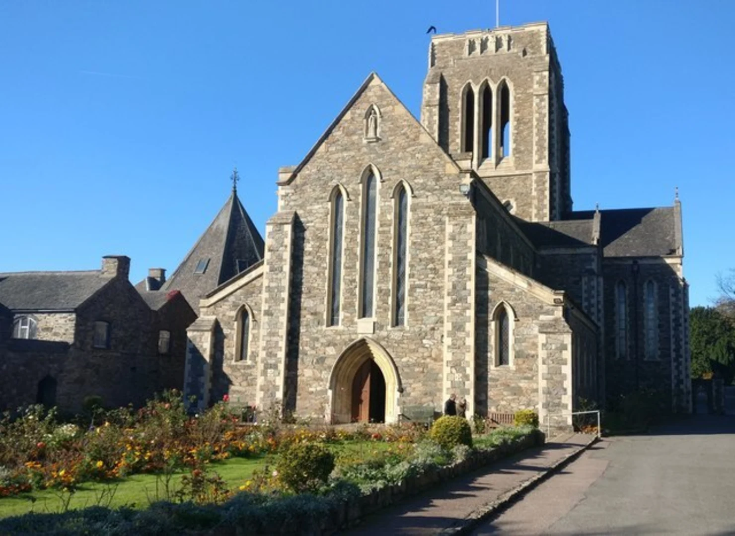 An image depicting the trail Mount St Bernard Abbey Walk and its surrounding area.