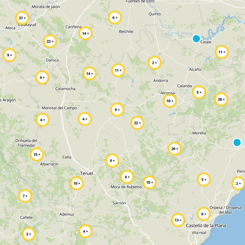 Hinojosa De Jarque Static Map