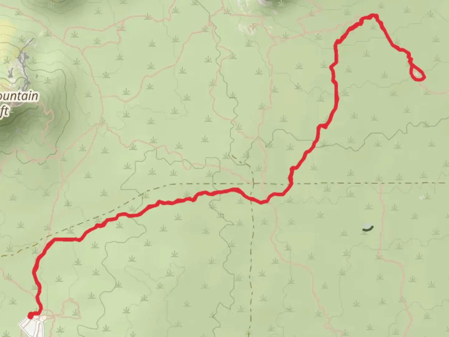 An image depicting the trail Chuckwagon Trail and Balanced Rock and its surrounding area.