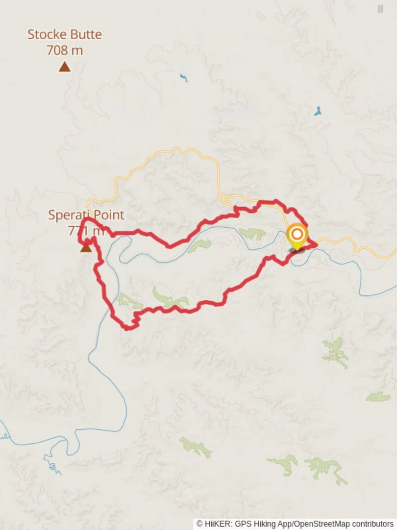 An image depicting the trail Sperati Point - Buckhorn and Achenbach Loop Trail and its surrounding area.