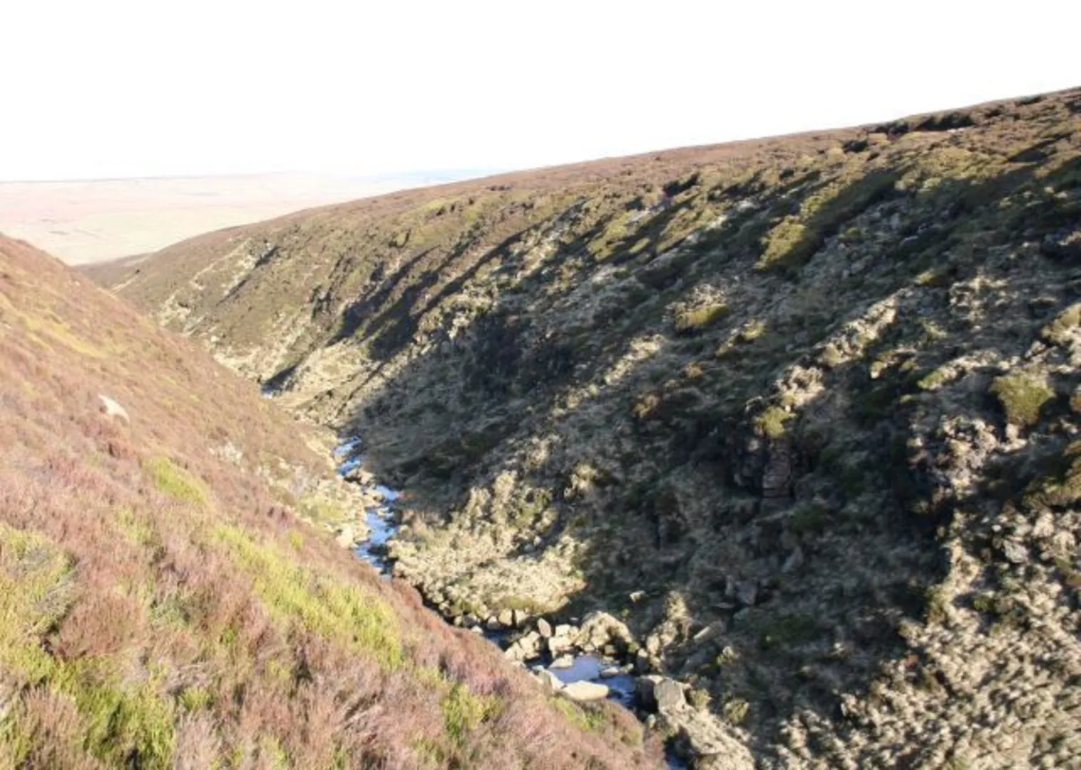An image depicting the trail Torside Reservoir to Bleaklow Head Loop and its surrounding area.