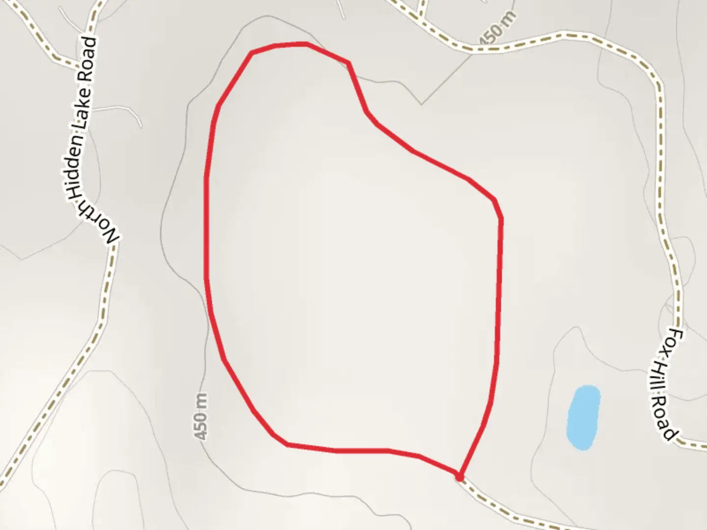 An image depicting the trail Rice Brook Pond Loop Trail and its surrounding area.