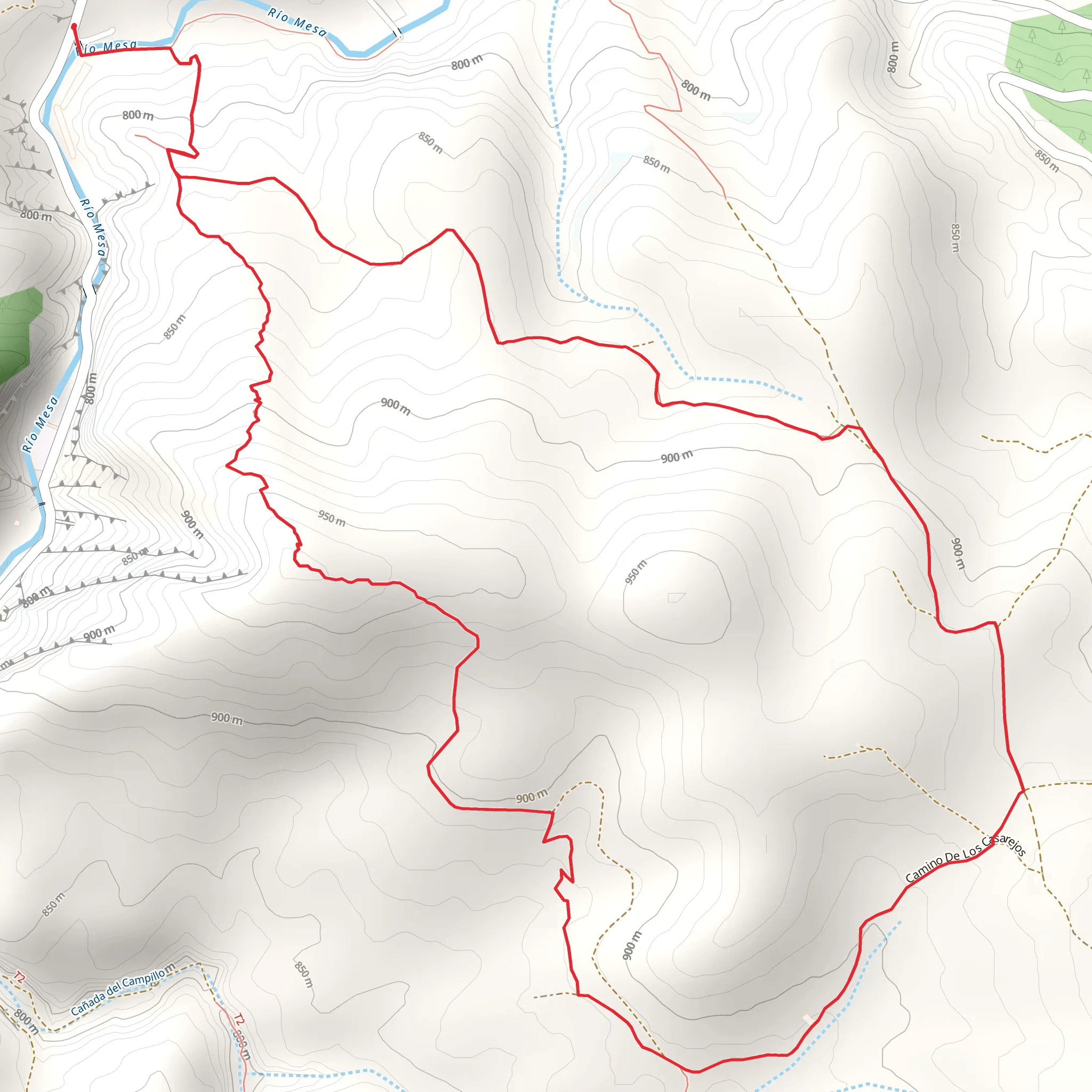 Path of the Viewpoints and La Pedriza SL Z 42 mobile static map