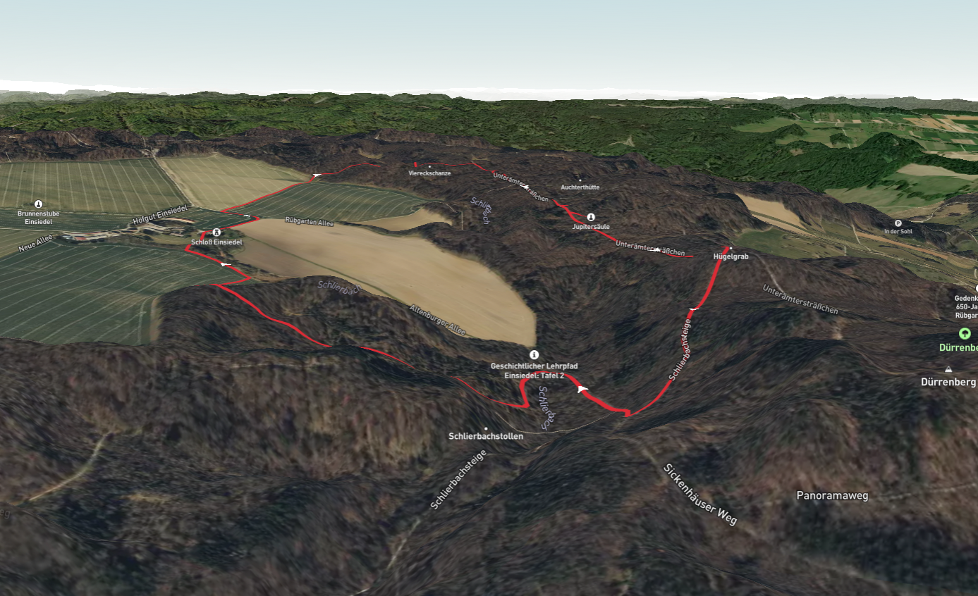 Jupitersauele via Main Neckar Rgein Weg