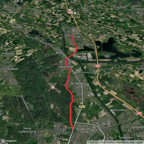 Witteweg, Bos Weg and Schutterspad