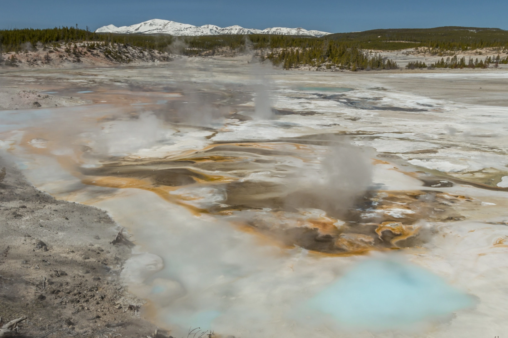 An image depicting the trail Trilobite Lake Trail and its surrounding area.