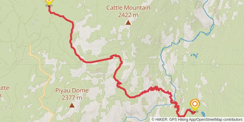 Theodore Solomons Trail stage 4 Map