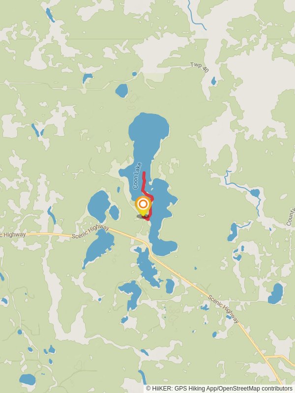 Scenic State Park - Coon Lake