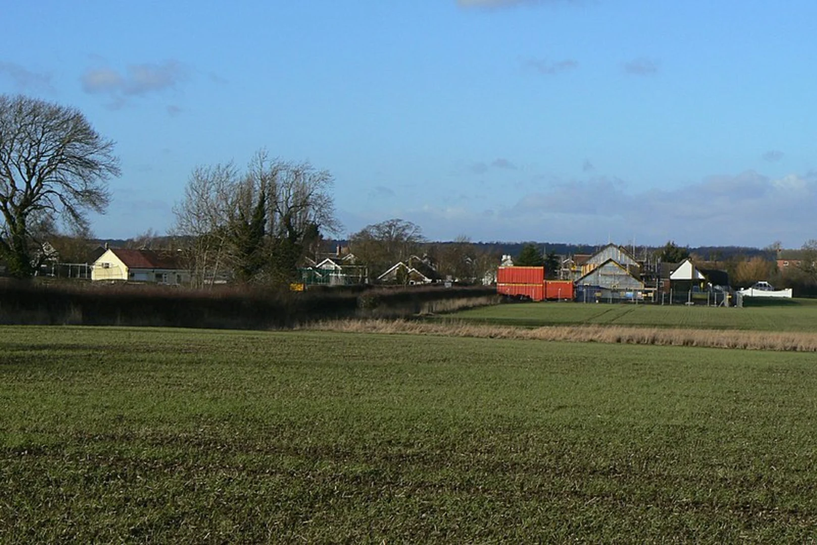 An image depicting the trail Kinoulton - Colston Bassett and Cropwell Bishop and its surrounding area.