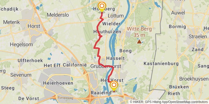 Pieterpad 2 stage 7 Map