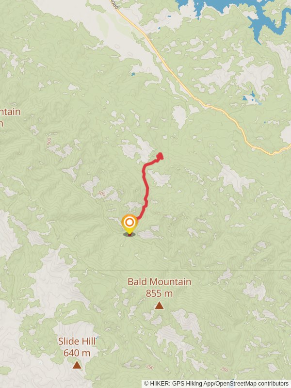 Big Falls from Upper Lopez Canyon Road