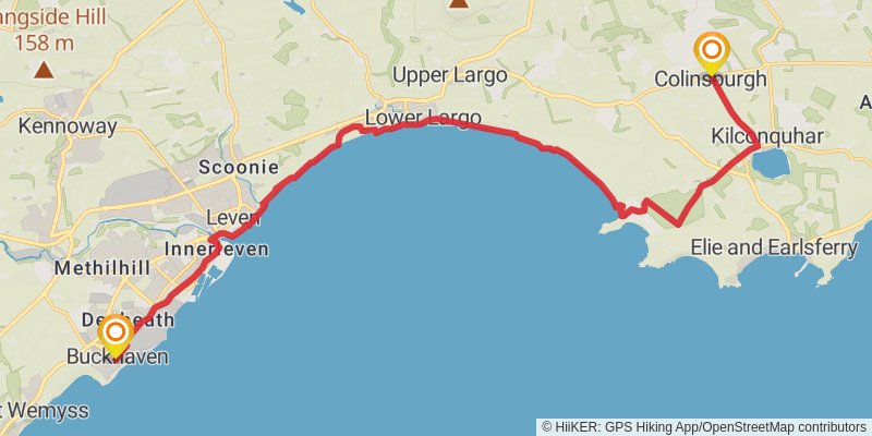 St Margaret's Way stage 4 Map