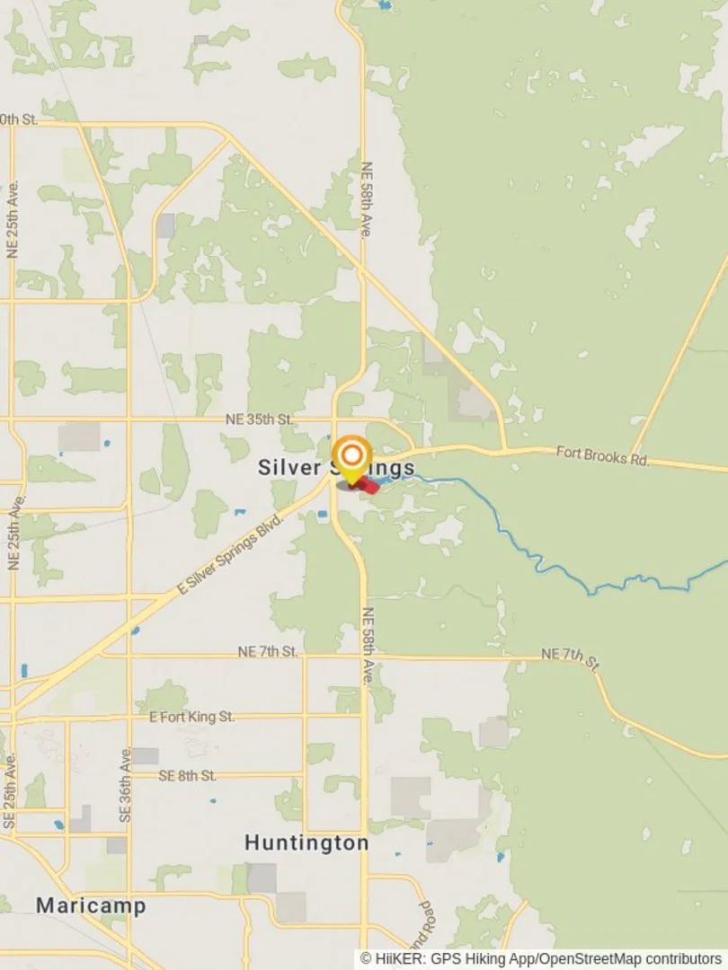 An image depicting the trail Fort King Paddling Loop Trail and its surrounding area.