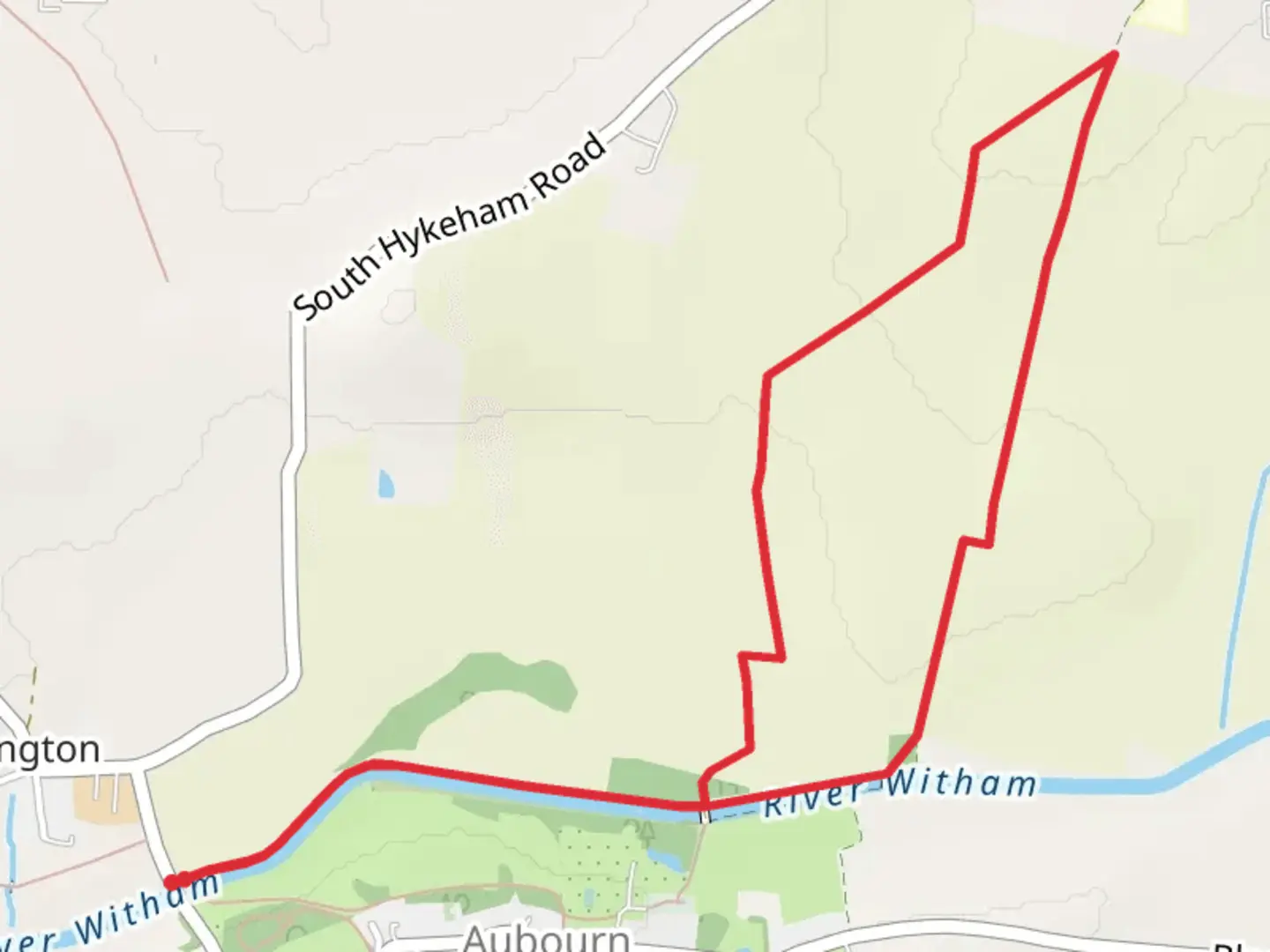 An image depicting the trail Wath Lane Walk and its surrounding area.