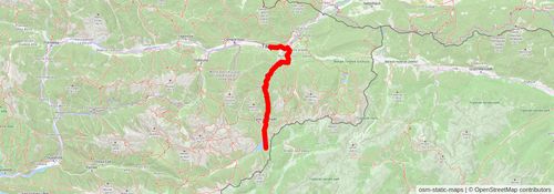 Juliana Trail stage 15 Map