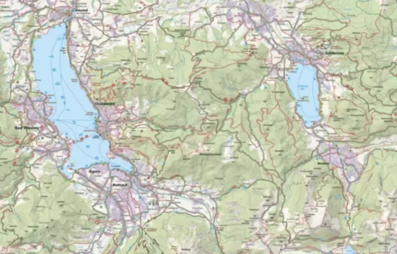 Kompass Wanderkarten Munich's local mountains east on HiiKER