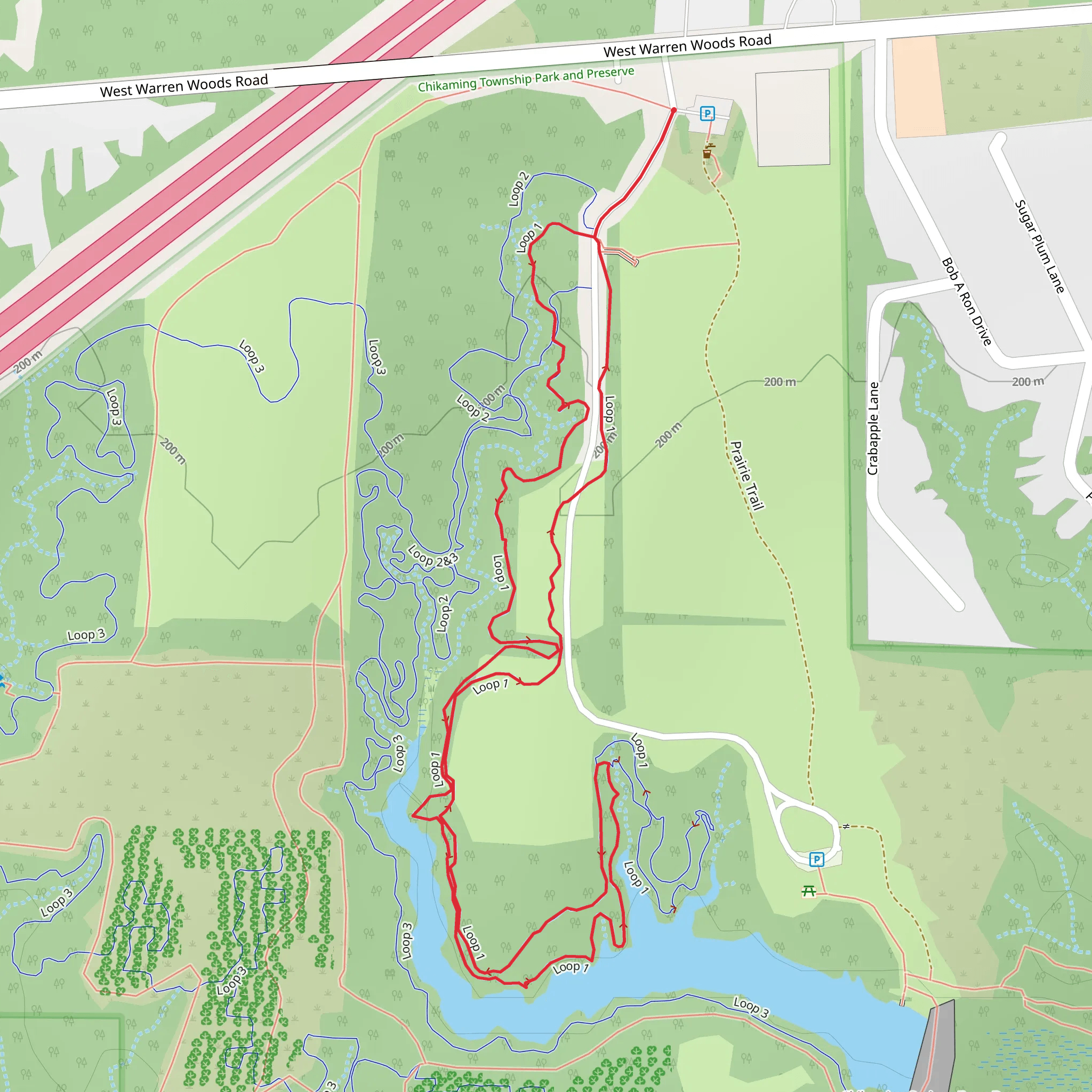 Loop 1 mobile static map