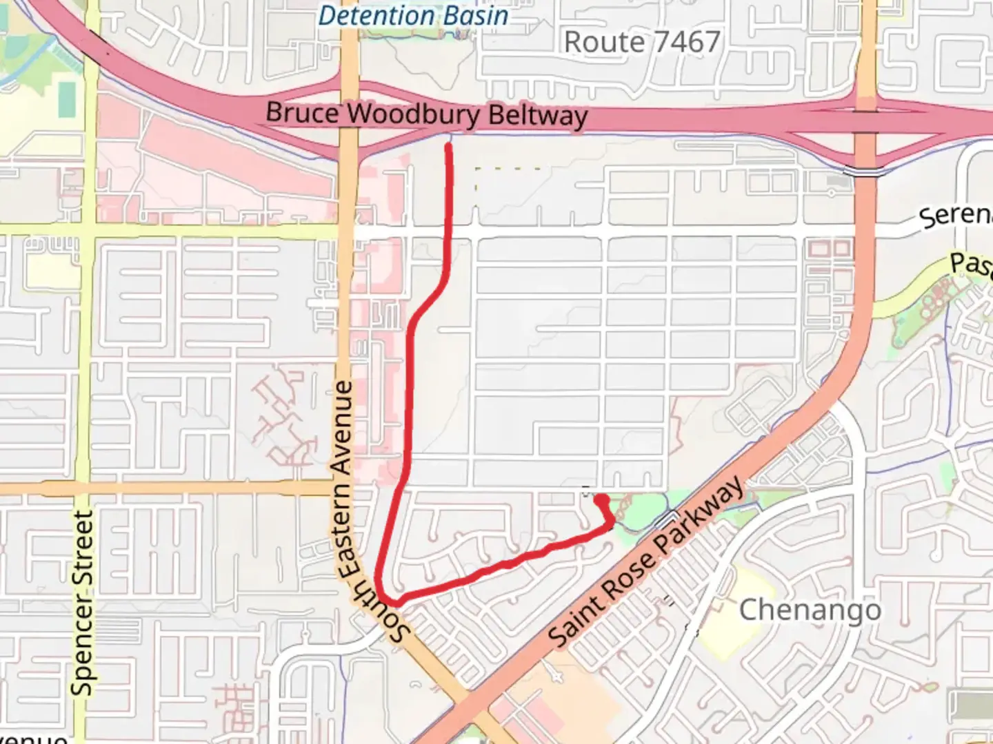 An image depicting the trail Cactus Wren Trail and its surrounding area.