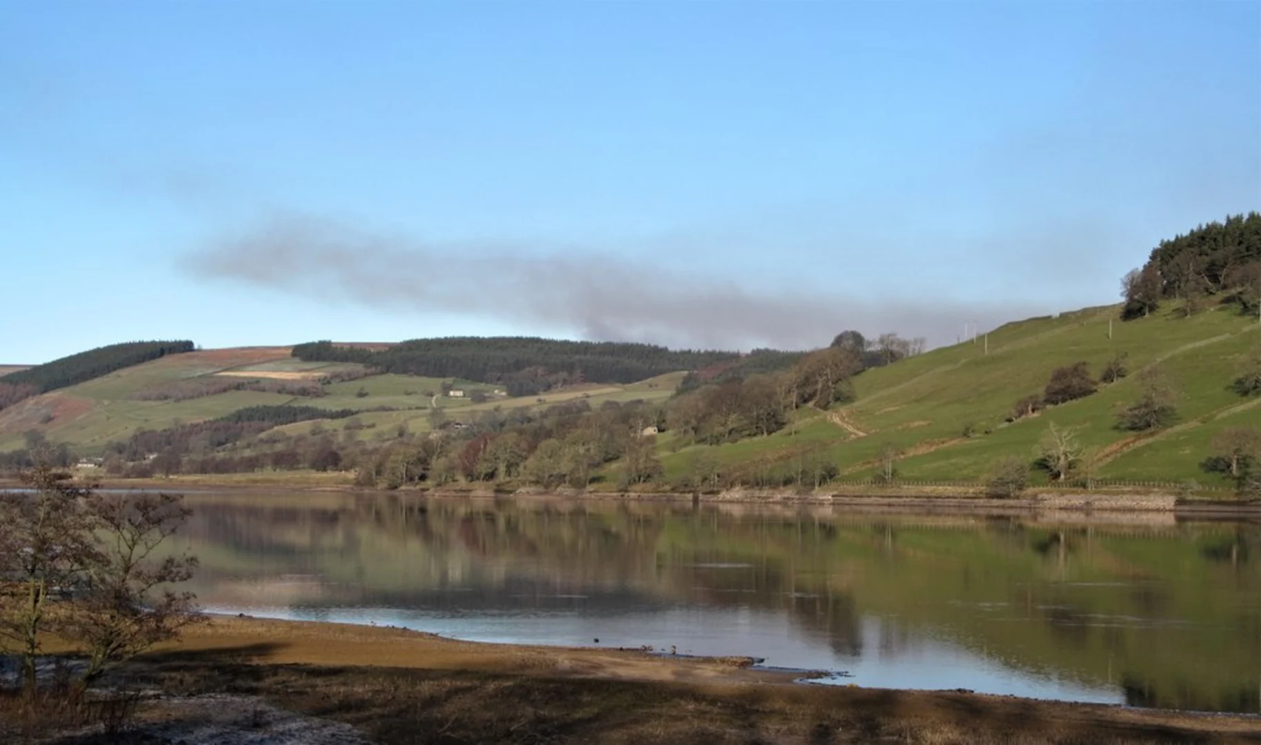 An image depicting the trail Gouthwaite Reservoir Loop and its surrounding area.