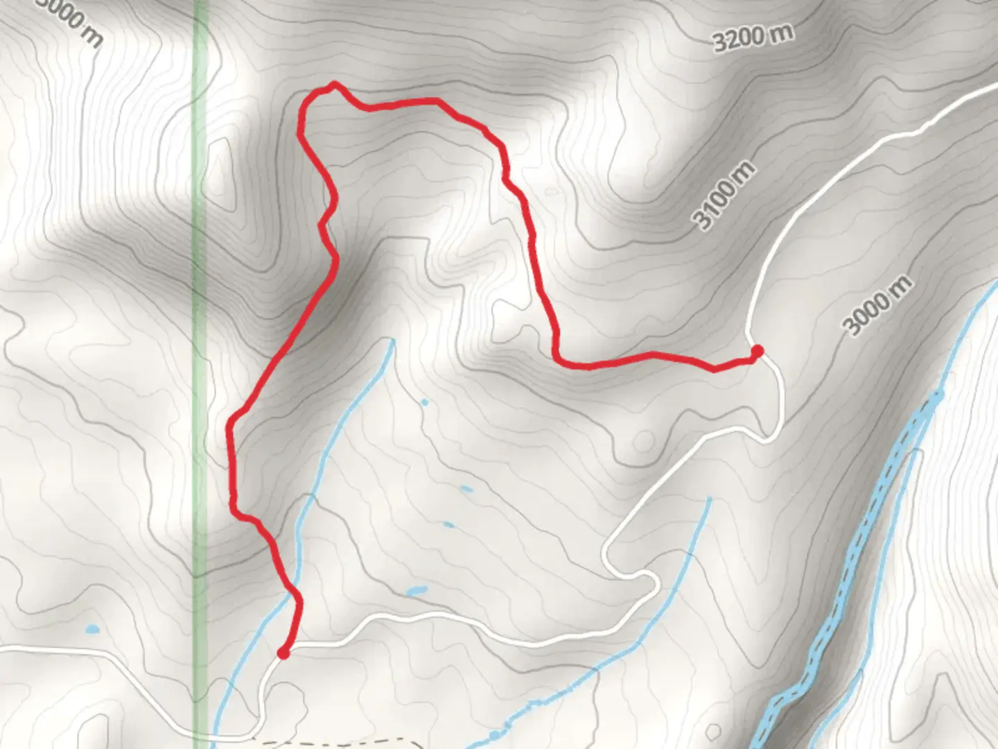 An image depicting the trail Groundhog OHV Trail and its surrounding area.