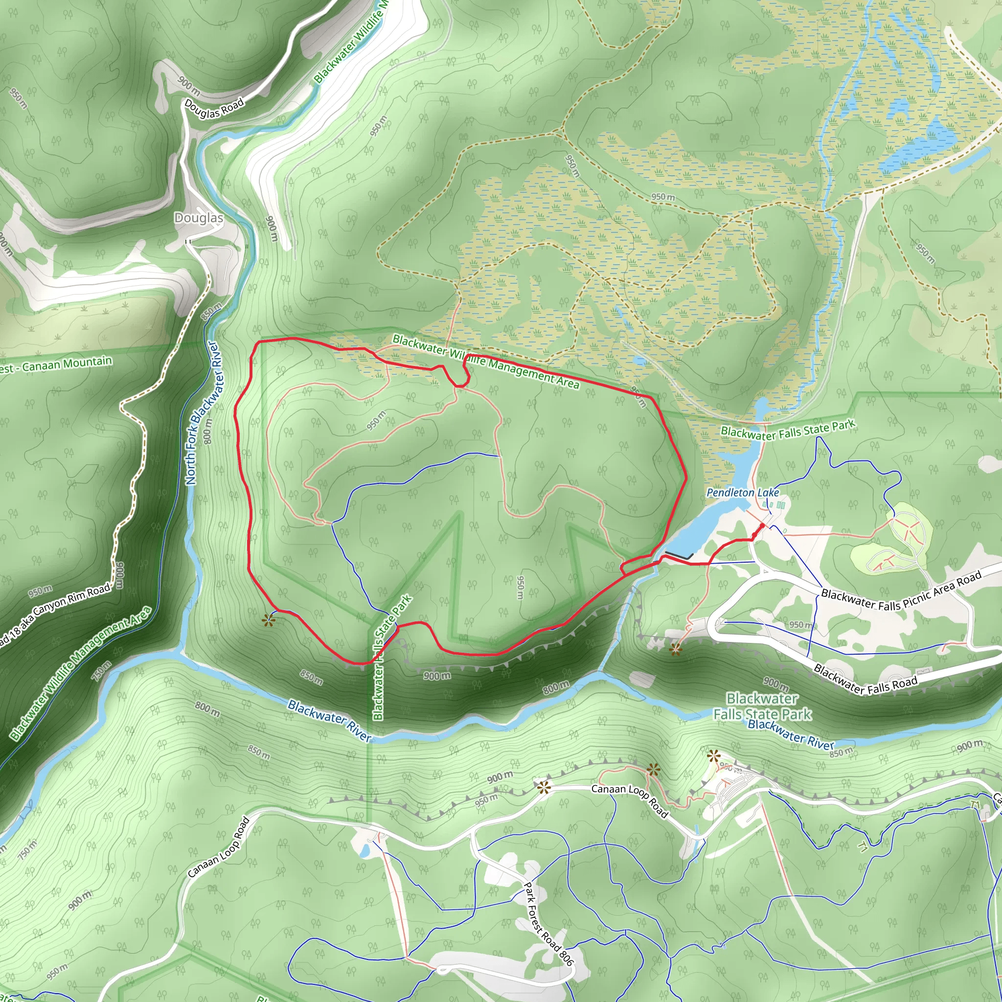 Dobbin House and Pase Point Loop Trail mobile static map