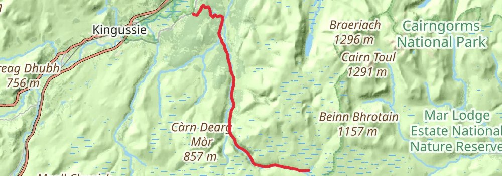 Scottish National Trail stage 23 Map