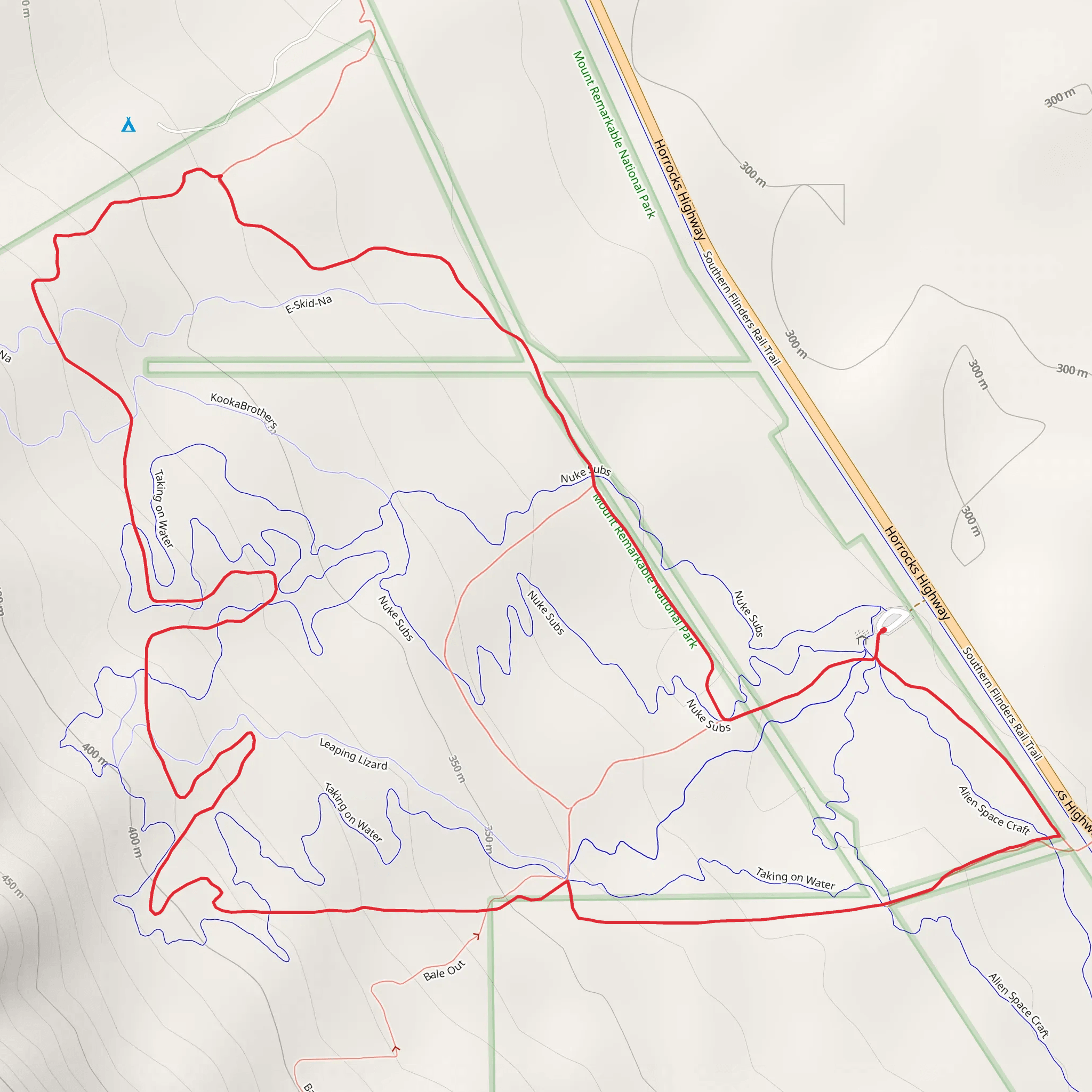 Monitor Loop Track mobile static map