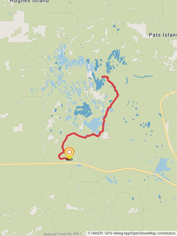 Florida Trail from Juniper Springs Recreation Area