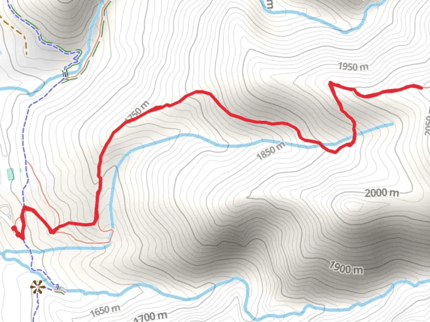 An image depicting the trail Fernwood Trail and its surrounding area.