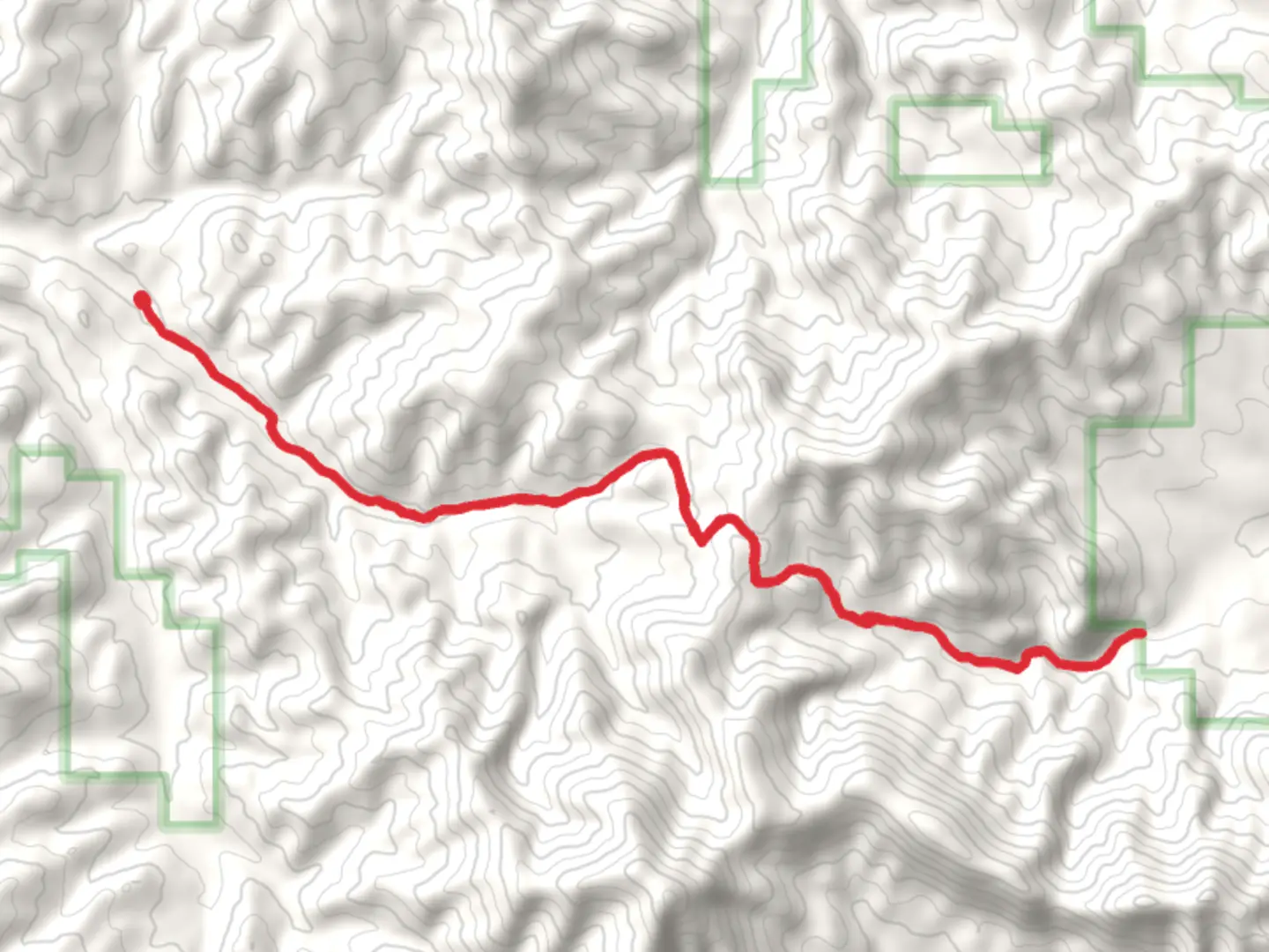 An image depicting the trail North Fork Highwood Creek Trail and its surrounding area.