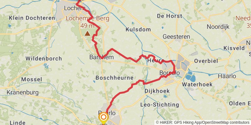 Graafschapspad stage 2 Map