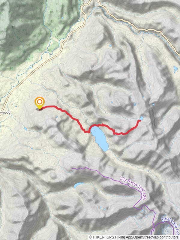 Lost Lake via Packwood Lake Trail